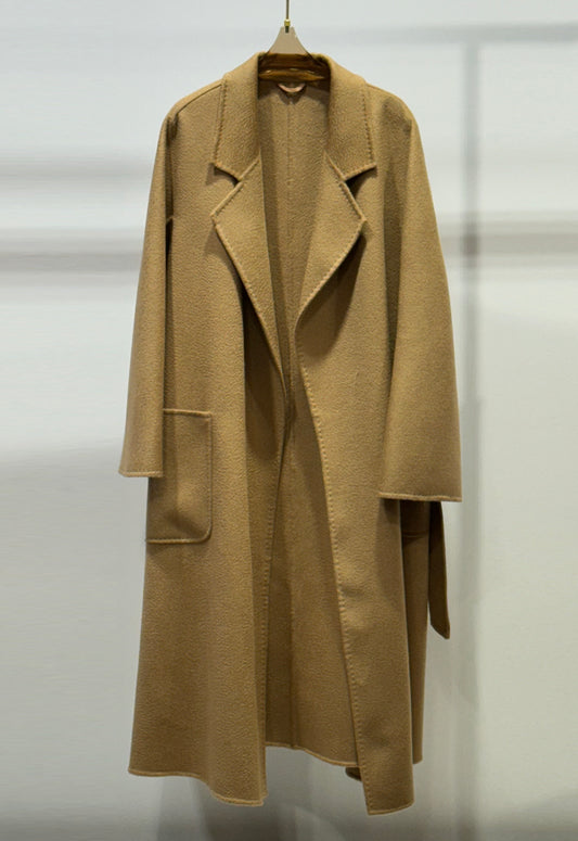 Merino Wool Long Coat