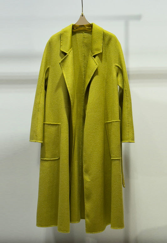 Merino Wool Long Coat
