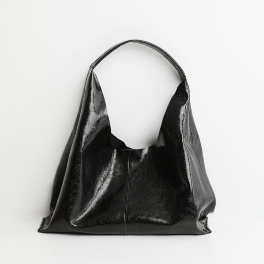 Luxe Leather Slouch Bag